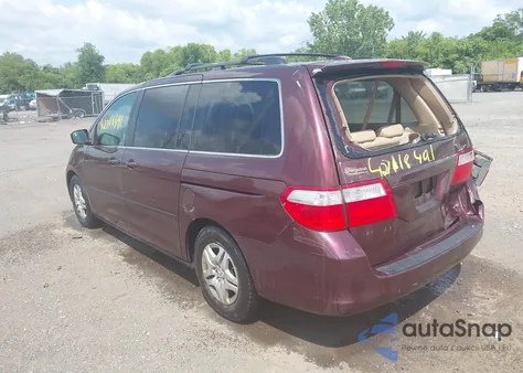 2007 Honda Odyssey Ex-L из США, поврежденный, VIN 5FNRL387X7B060980